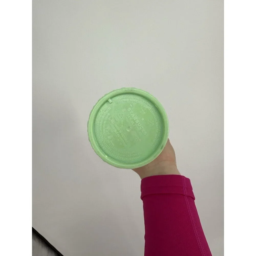 Starbucks Summer 2024 Iridescent Mint Jade Green Jewel Venti Tumbler 24oz New